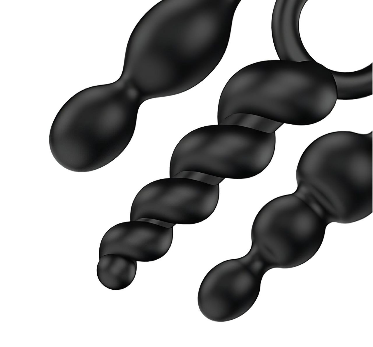 Satisfyer Booty Call - anál plug szett - fekete (3 részes) Satisfyer Booty Call - anál plug szett - fekete (3 részes)