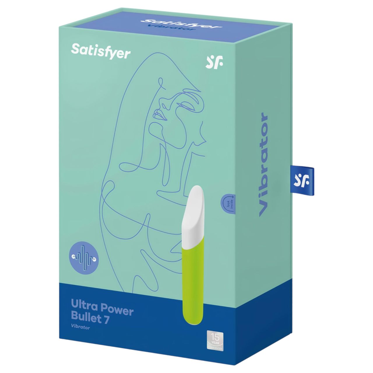 Satisfyer Ultra Power Bullet 7 - vízálló csikló vibrátor (zöld) Satisfyer Ultra Power Bullet 7 - vízálló csikló vibrátor (zöld)