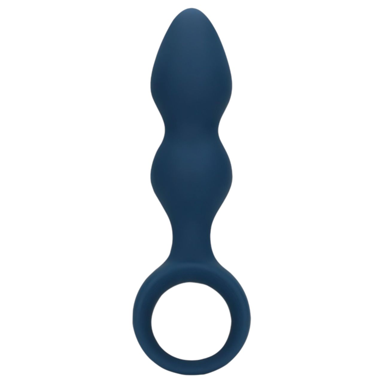 Loveline - gyűrűs anál dildó - közepes (kék) Loveline - gyűrűs anál dildó - közepes (kék)