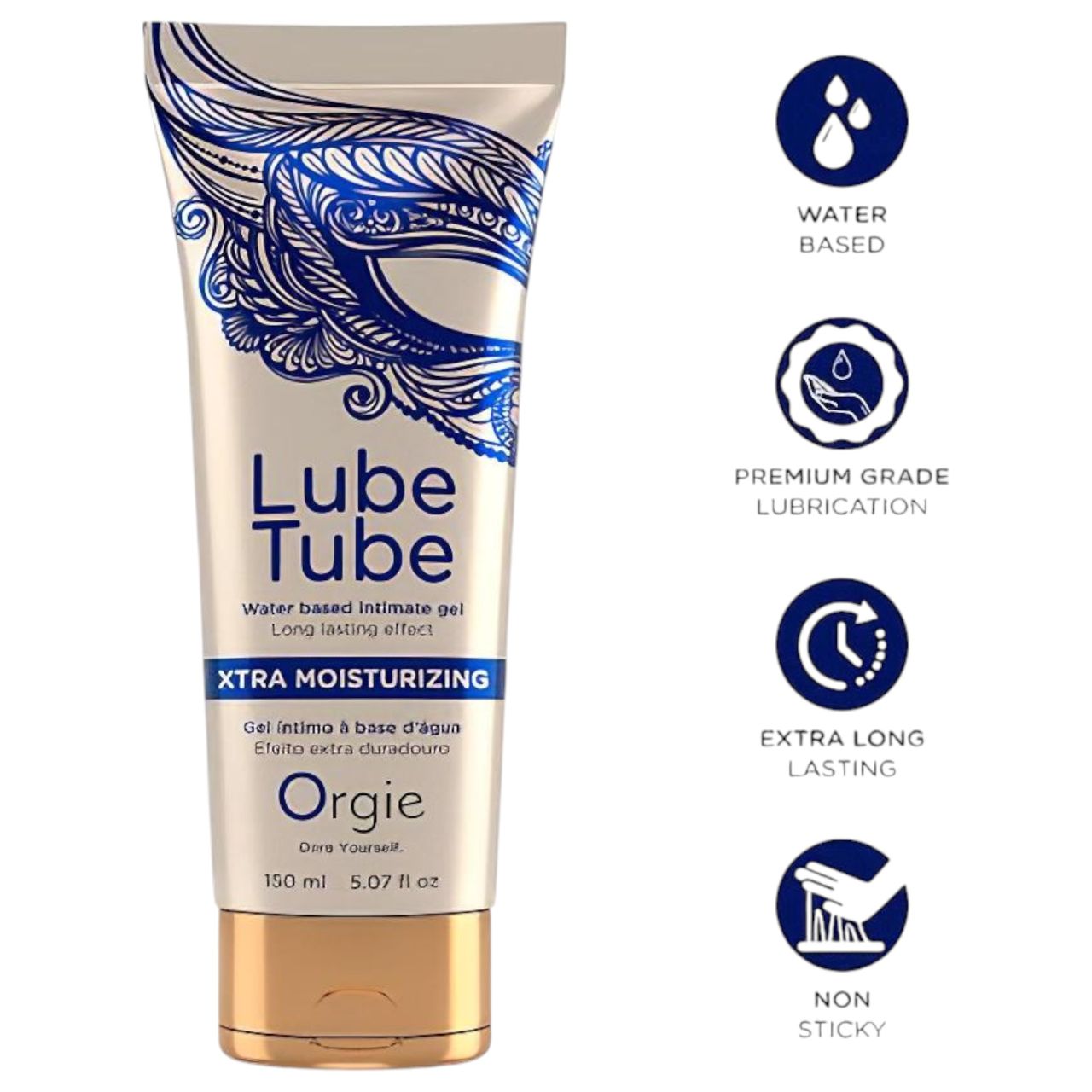 Orgie Lube Tube - hidratáló síkosító gél (150ml) Orgie Lube Tube - hidratáló síkosító gél (150ml)