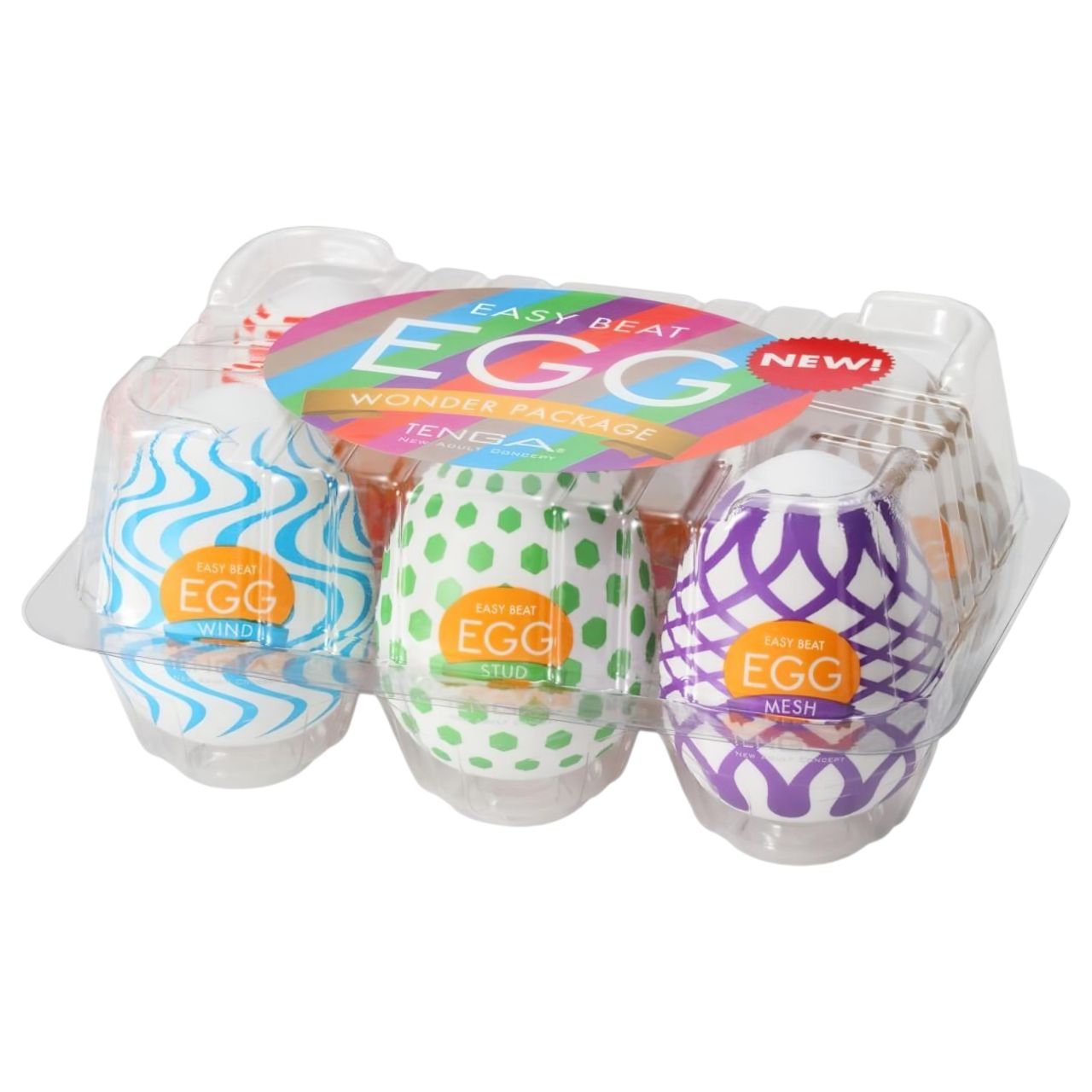 TENGA Egg Wonder - tojás maszturbátor készlet (6db) TENGA Egg Wonder - tojás maszturbátor készlet (6db)