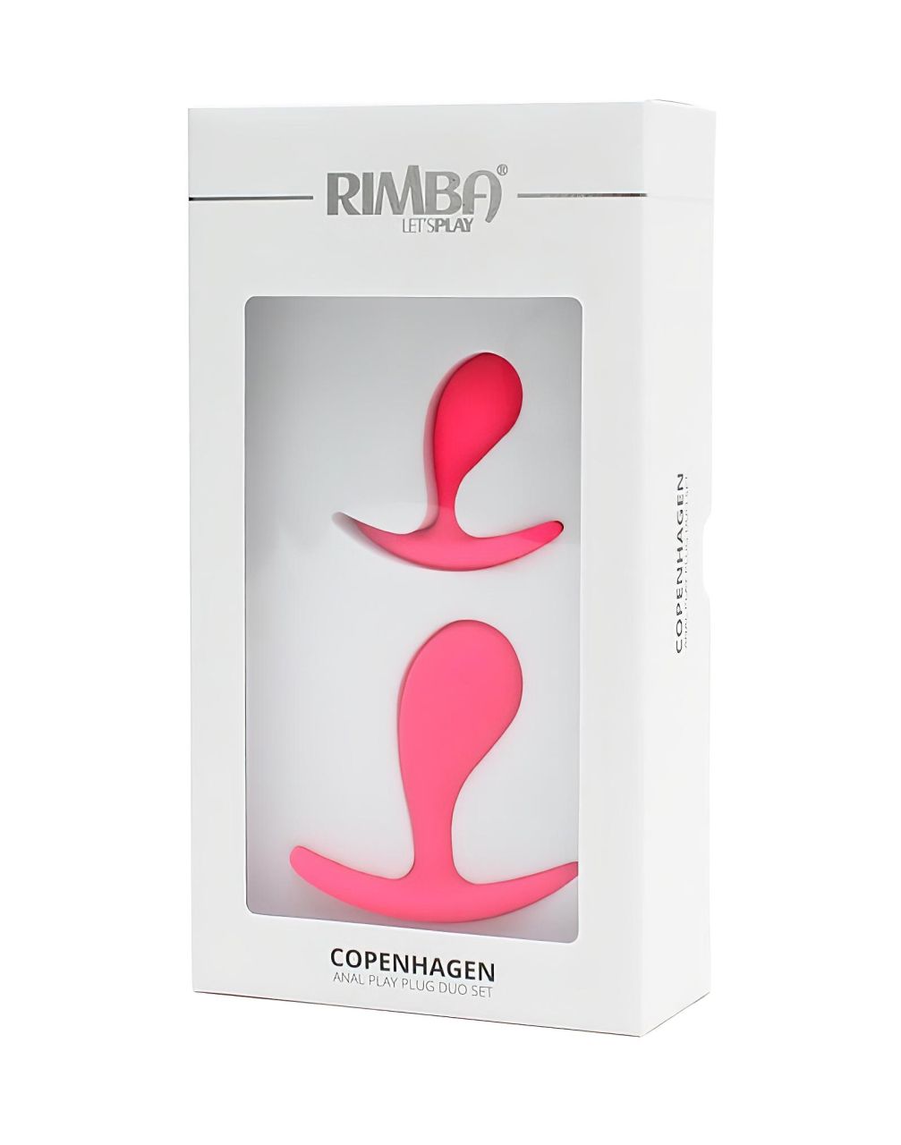 Rimba Copenhagen - anál plug szett - pink (2db) Rimba Copenhagen - anál plug szett - pink (2db)