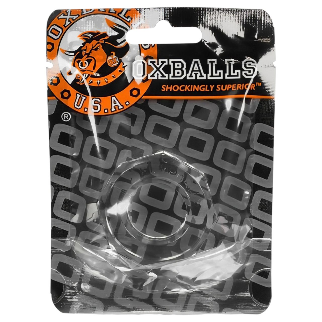 OXBALLS - extra erős péniszgyűrű (átlátszó) OXBALLS - extra erős péniszgyűrű (átlátszó)