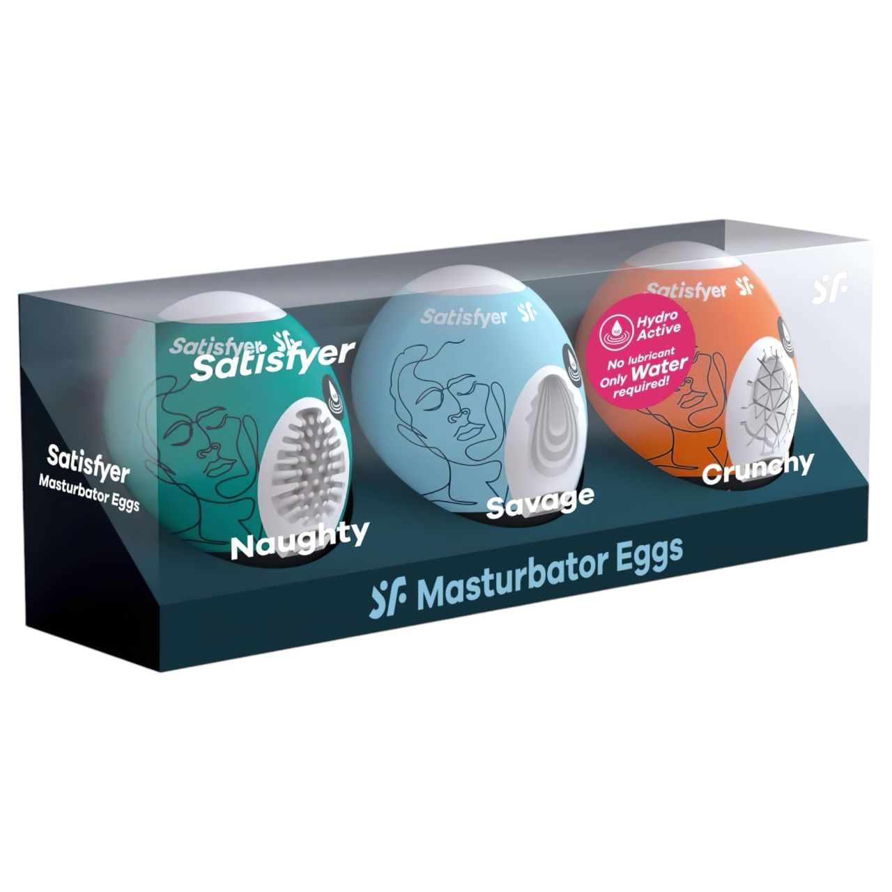 Satisfyer Egg NSC - tojás maszturbátor szett (3db) Satisfyer Egg NSC - tojás maszturbátor szett (3db)