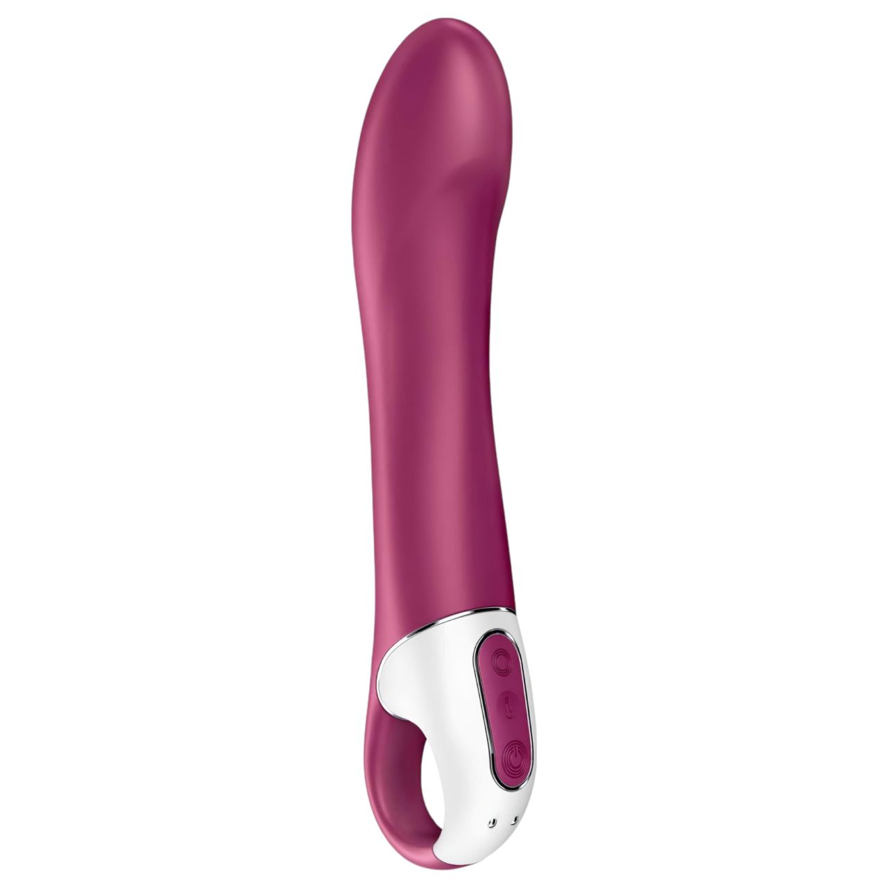 Satisfyer Big Heat - akkus, melegítő G-pont vibrátor (piros) Satisfyer Big Heat - akkus, melegítő G-pont vibrátor (piros)