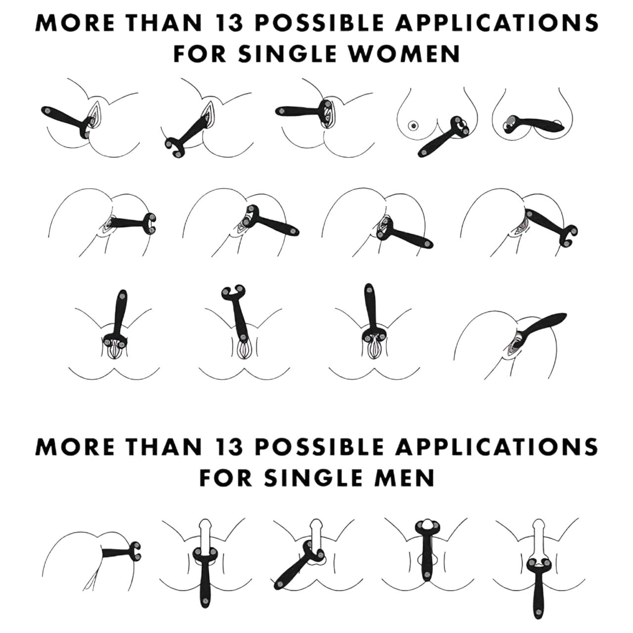 Satisfyer Endless Fun - akkus, vízálló párvibrátor (kék) Satisfyer Endless Fun - akkus, vízálló párvibrátor (kék)