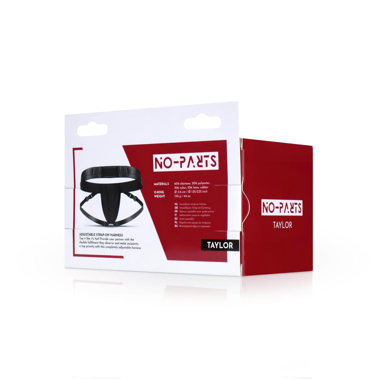 No-Parts Taylor - felcsatolható hám dupla O-gyűrűvel (S-L) No-Parts Taylor - felcsatolható hám dupla O-gyűrűvel (S-L)