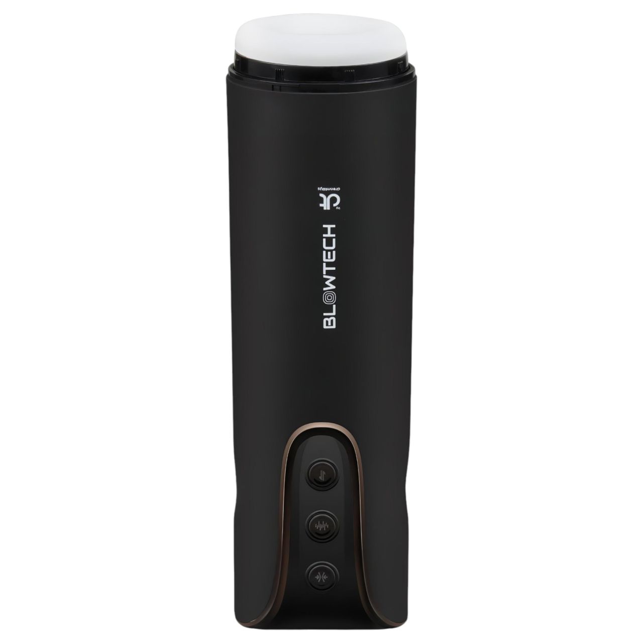 Dreamtoys Blowtech Tight Grip - rezgő maszturbátor (fekete)