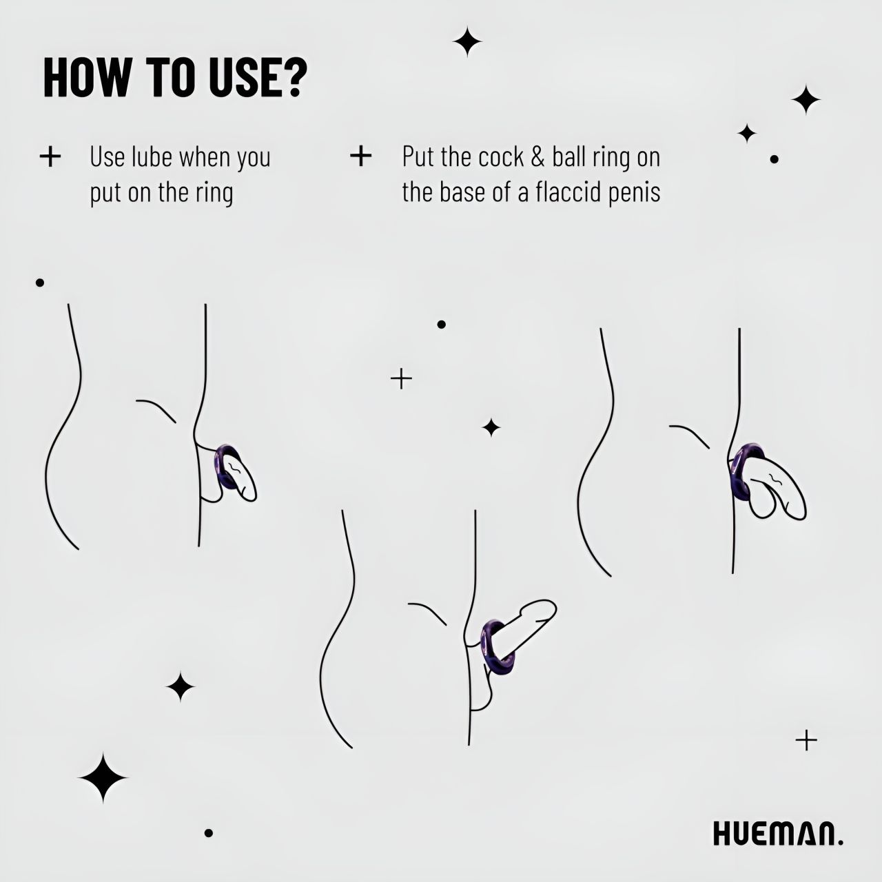 Hueman Saturn - akkus, vízálló vibrációs péniszgyűrű (lila) Hueman Saturn - akkus, vízálló vibrációs péniszgyűrű (lila)