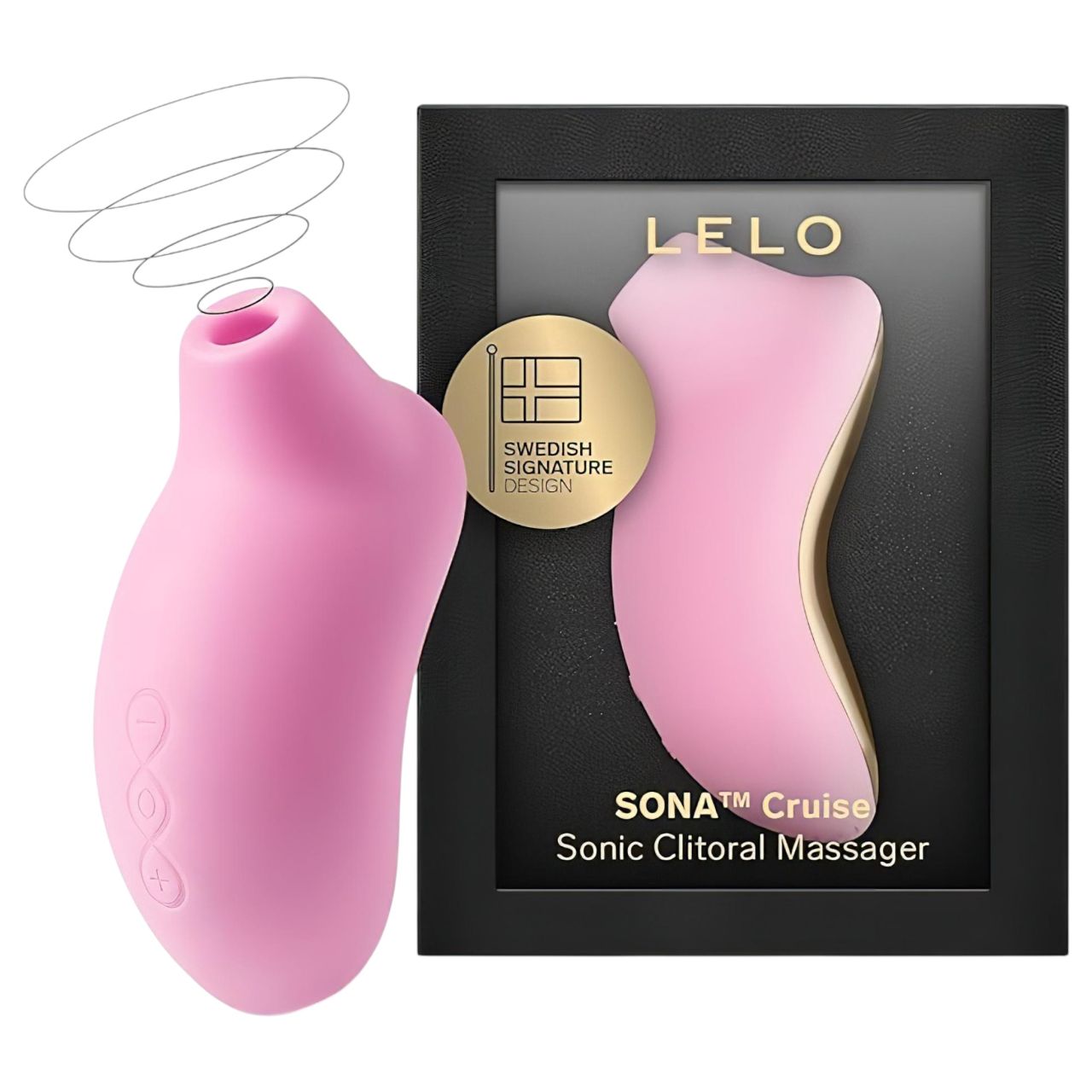 LELO Sona Cruise - hanghullámos csiklóizgató (pink) LELO Sona Cruise - hanghullámos csiklóizgató (pink)