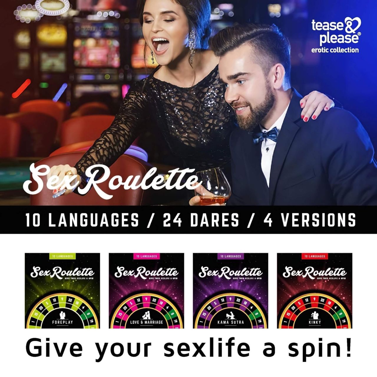 Sex Roulette Kama Sutra - szex társasjáték (10 nyelven) Sex Roulette Kama Sutra - szex társasjáték (10 nyelven)