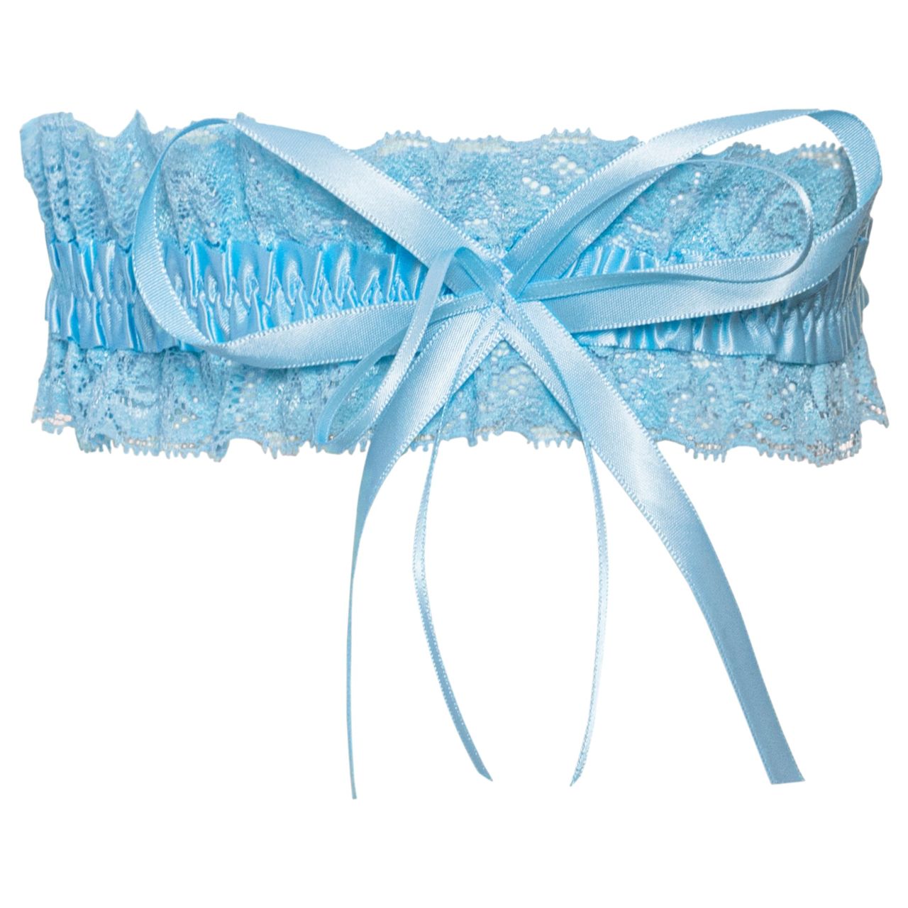 Cottelli - masnis csipke harisnyakötő - S-L (kék) Cottelli - masnis csipke harisnyakötő - S-L (kék)