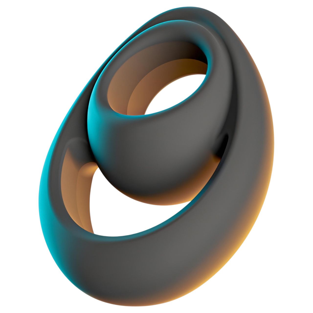 Erecto - erős pénisz- és heregyűrű (fekete) Erecto - erős pénisz- és heregyűrű (fekete)