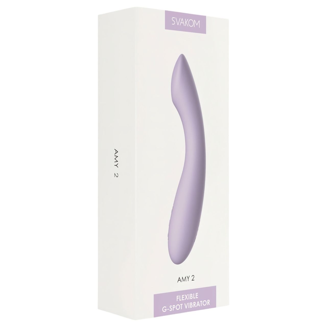 Svakom Amy 2 - akkus, vízálló G-pont vibrátor (lila)