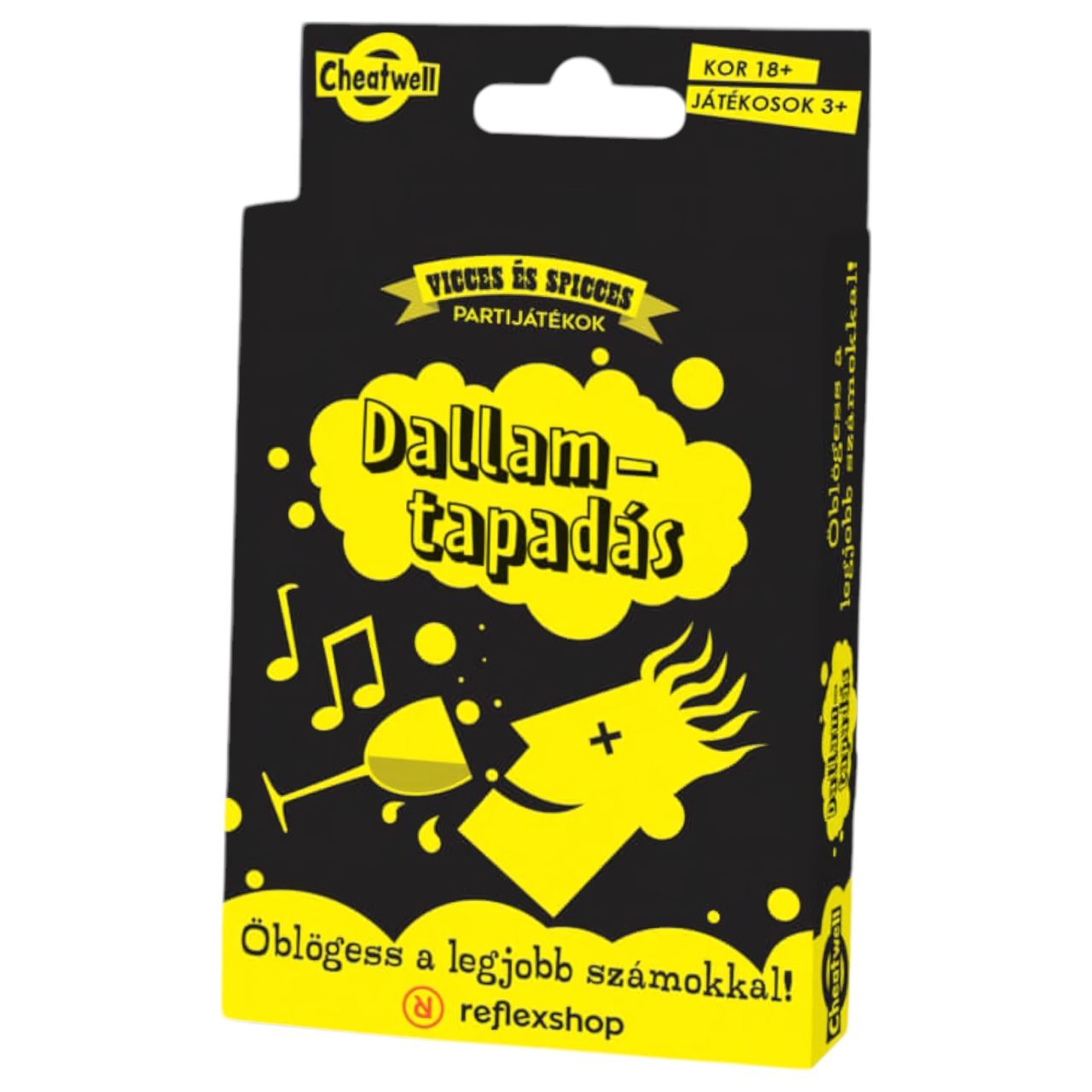 Dallamtapadás - ivós, party társasjáték (magyar)