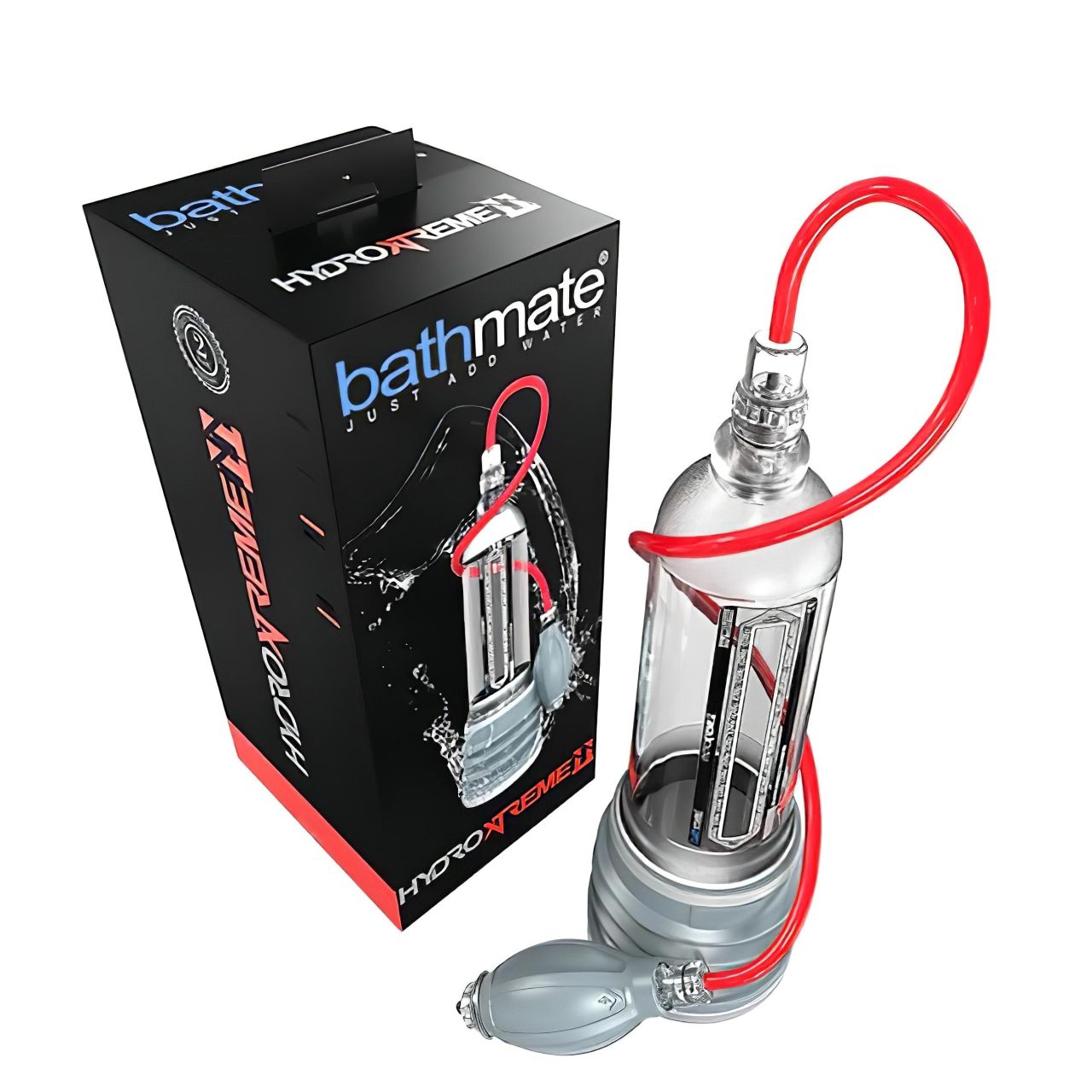 Bathmate HydroXtreme 11 - XL hidropumpa szett (átlátszó) Bathmate HydroXtreme 11 - XL hidropumpa szett (átlátszó)