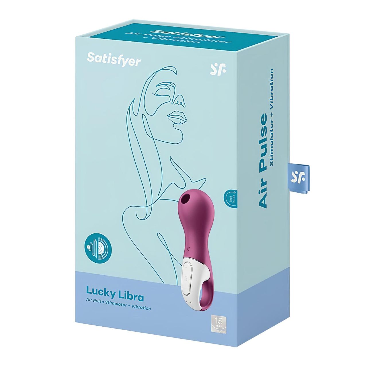 Satisfyer Lucky Libra - léghullámos csiklóizgató (lila) Satisfyer Lucky Libra - léghullámos csiklóizgató (lila)