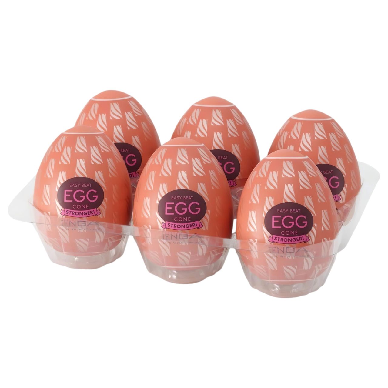 TENGA Egg Cone Stronger - tojás maszturbátor (6db) TENGA Egg Cone Stronger - tojás maszturbátor (6db)