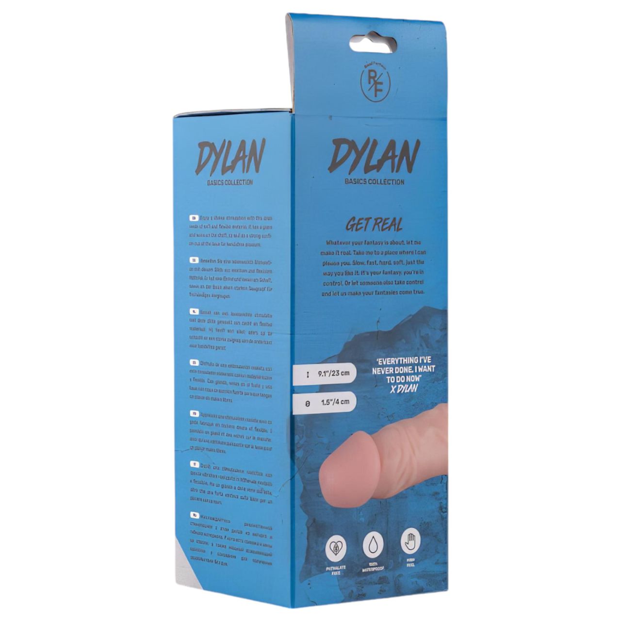 Real Fantasy Dylan - élethű dildó - 23cm (natúr) Real Fantasy Dylan - élethű dildó - 23cm (natúr)