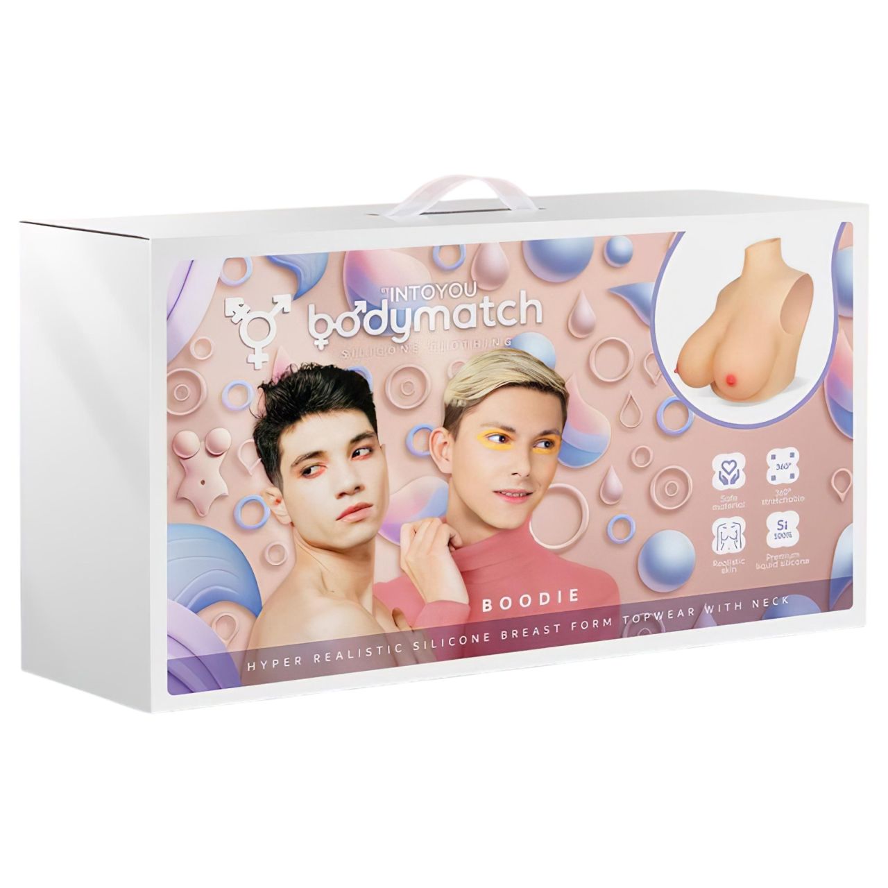 INTOYOU - felcsatolható realisztikus mellek (natúr) INTOYOU - felcsatolható realisztikus mellek (natúr)