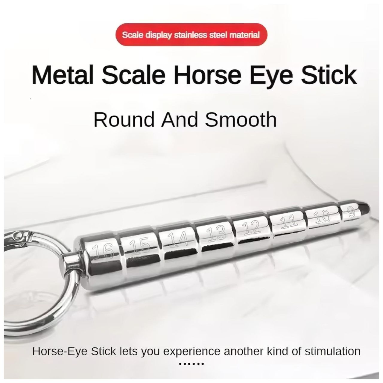 Rozsdamentes acél dilátor - M (ezüst) Rozsdamentes acél dilátor - M (ezüst)