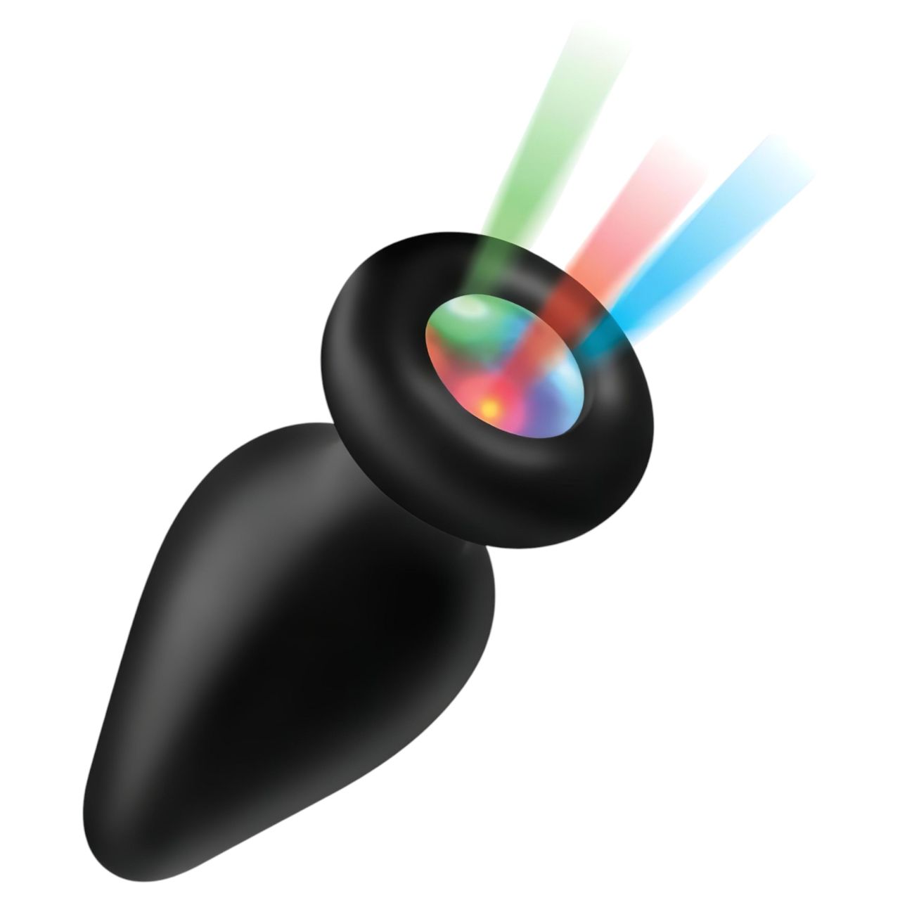 Booty Sparks - szilikon világító anál plug (fekete) Booty Sparks - szilikon világító anál plug (fekete)
