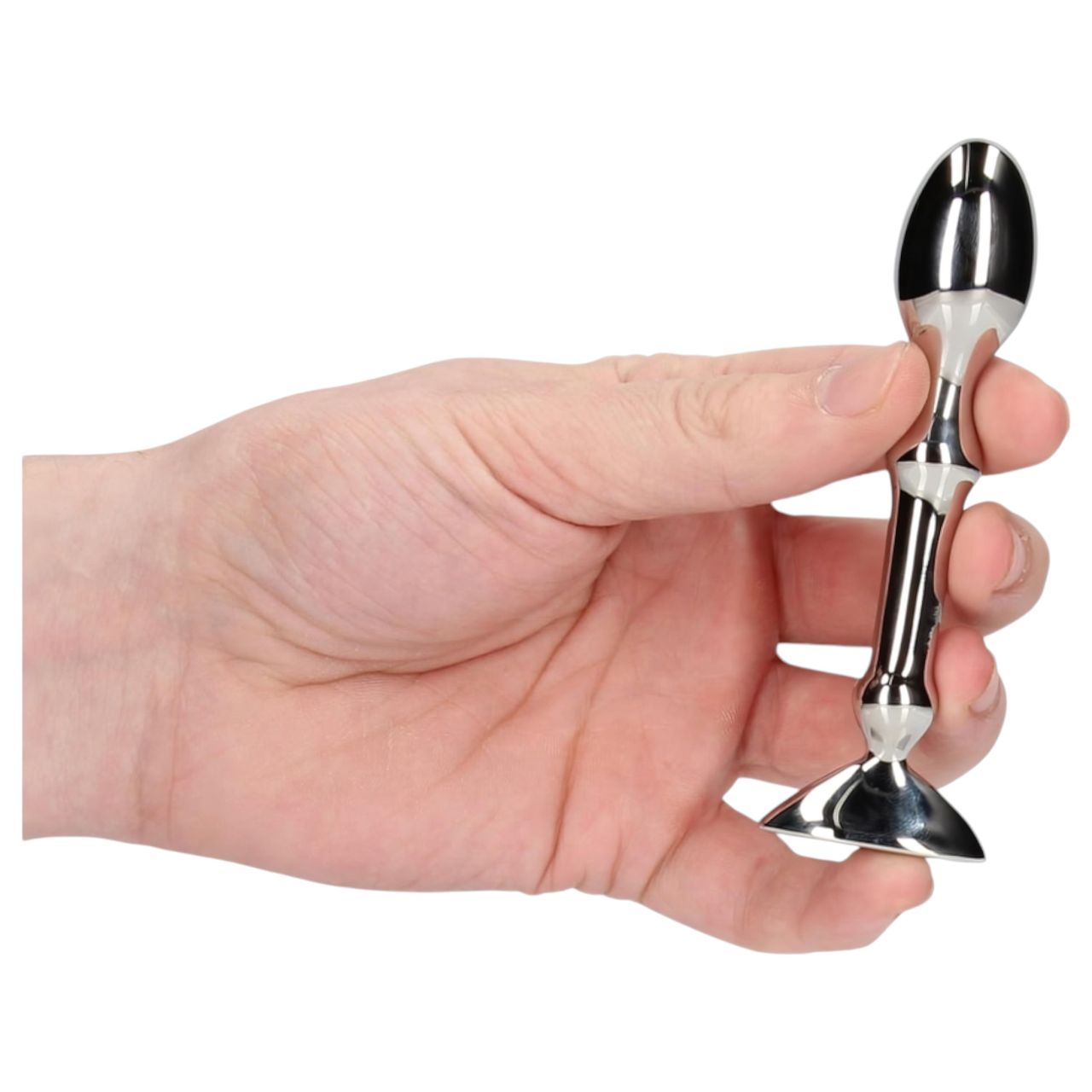 / Aneros Tempo - acél anál dildó (ezüst)