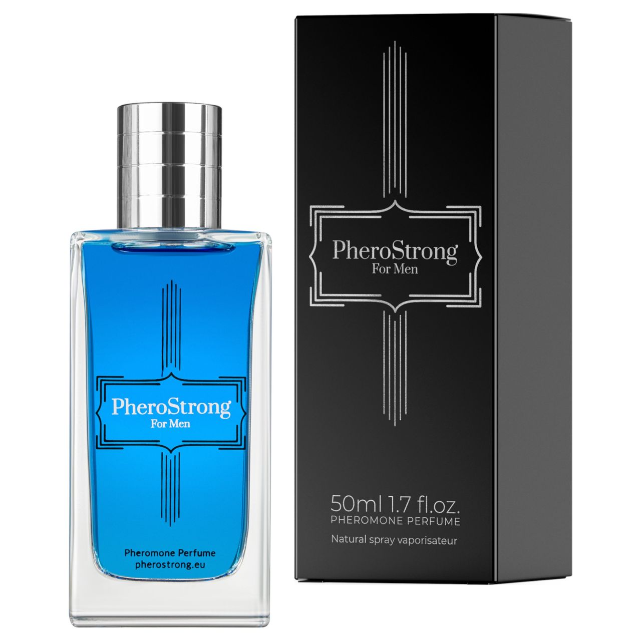 PheroStrong - feromon parfüm férfiaknak (50ml) PheroStrong - feromon parfüm férfiaknak (50ml)
