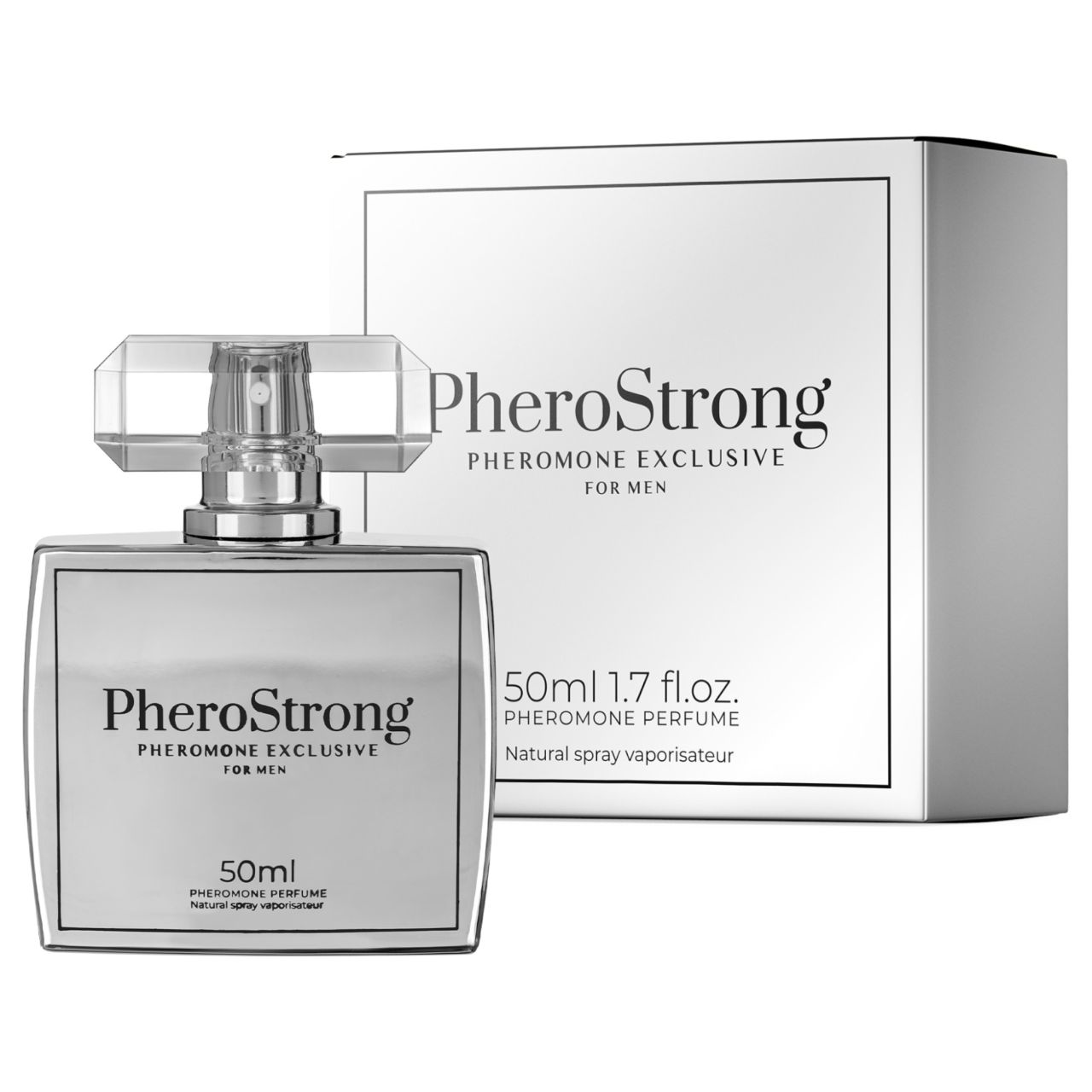 PheroStrong Exclusive - feromon parfüm férfiaknak (50ml) PheroStrong Exclusive - feromon parfüm férfiaknak (50ml)