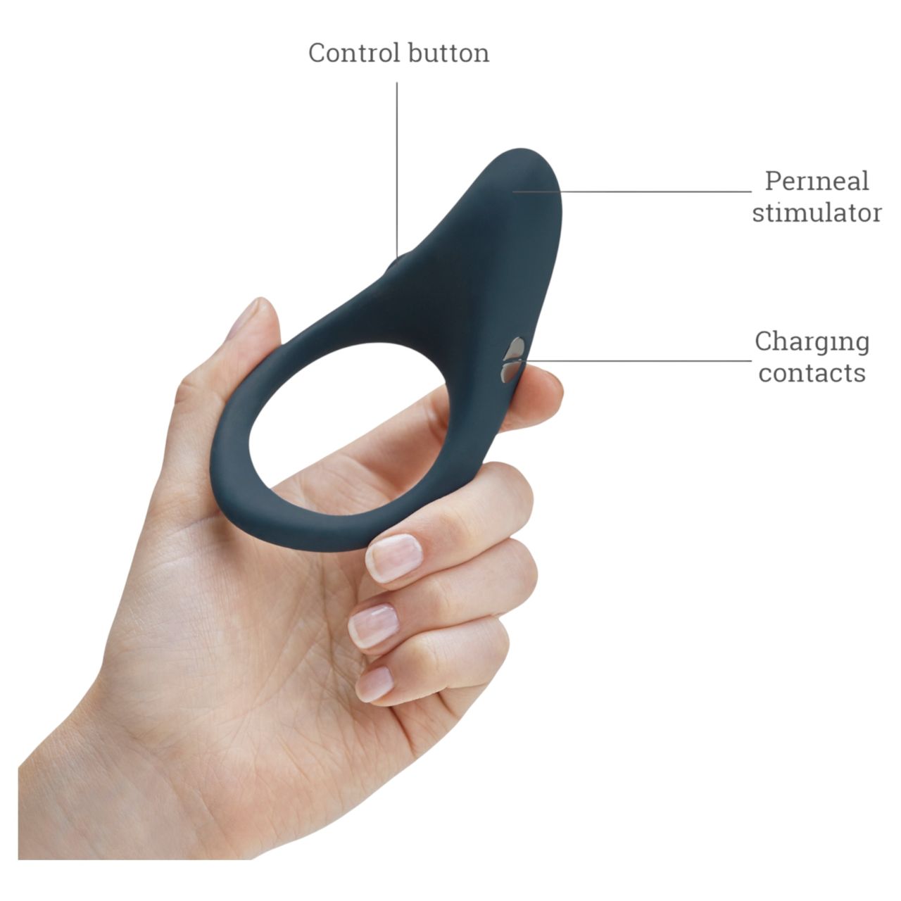 We-Vibe Verge 2 - okos vibrációs péniszgyűrű (fekete) We-Vibe Verge 2 - okos vibrációs péniszgyűrű (fekete)