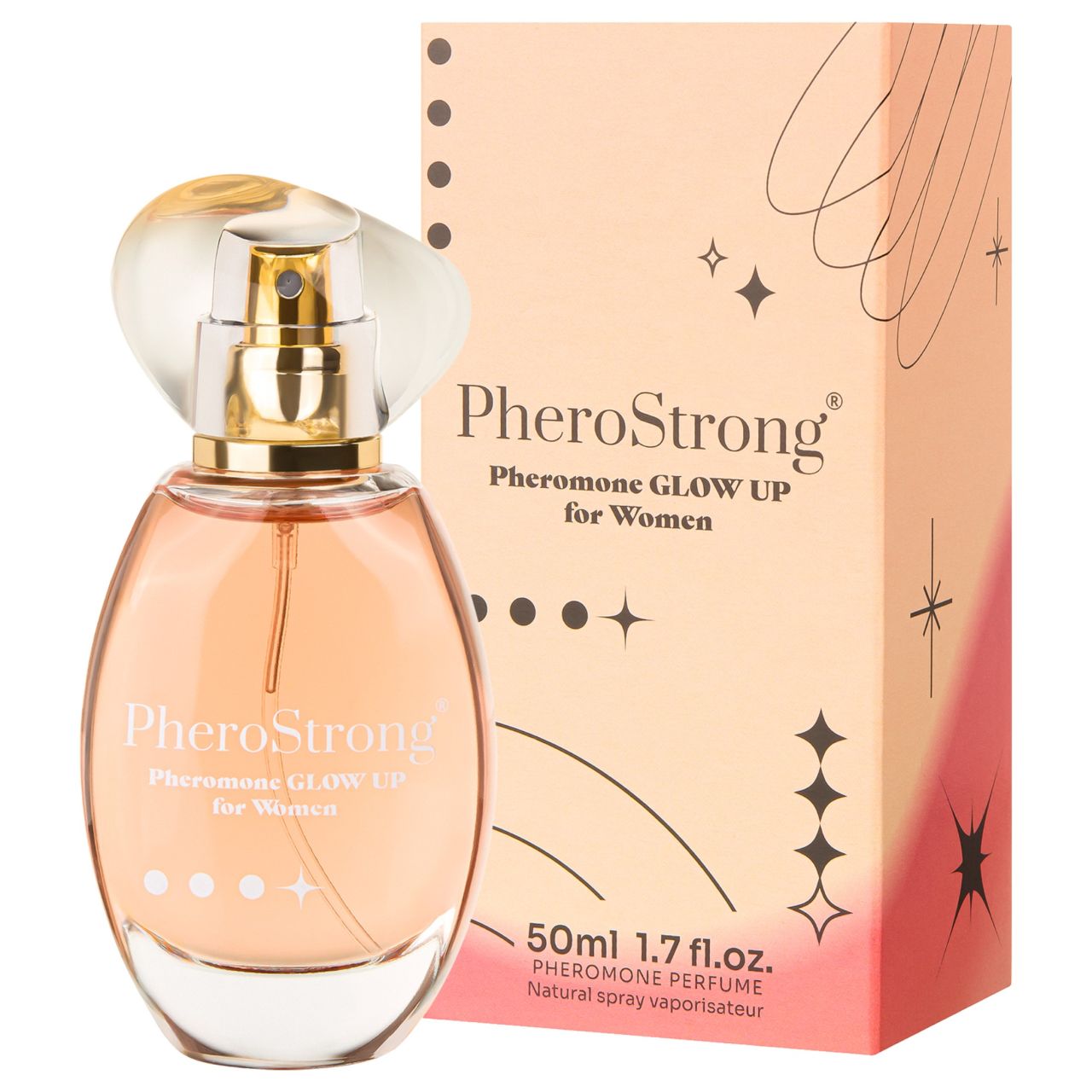 PheroStrong Glow up - feromon parfüm nőknek (50 ml) PheroStrong Glow up - feromon parfüm nőknek (50 ml)