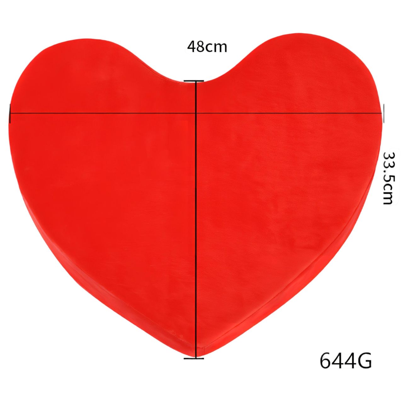 Desirel Magic Pillow - szív alakú szexpárna (piros) Desirel Magic Pillow - szív alakú szexpárna (piros)