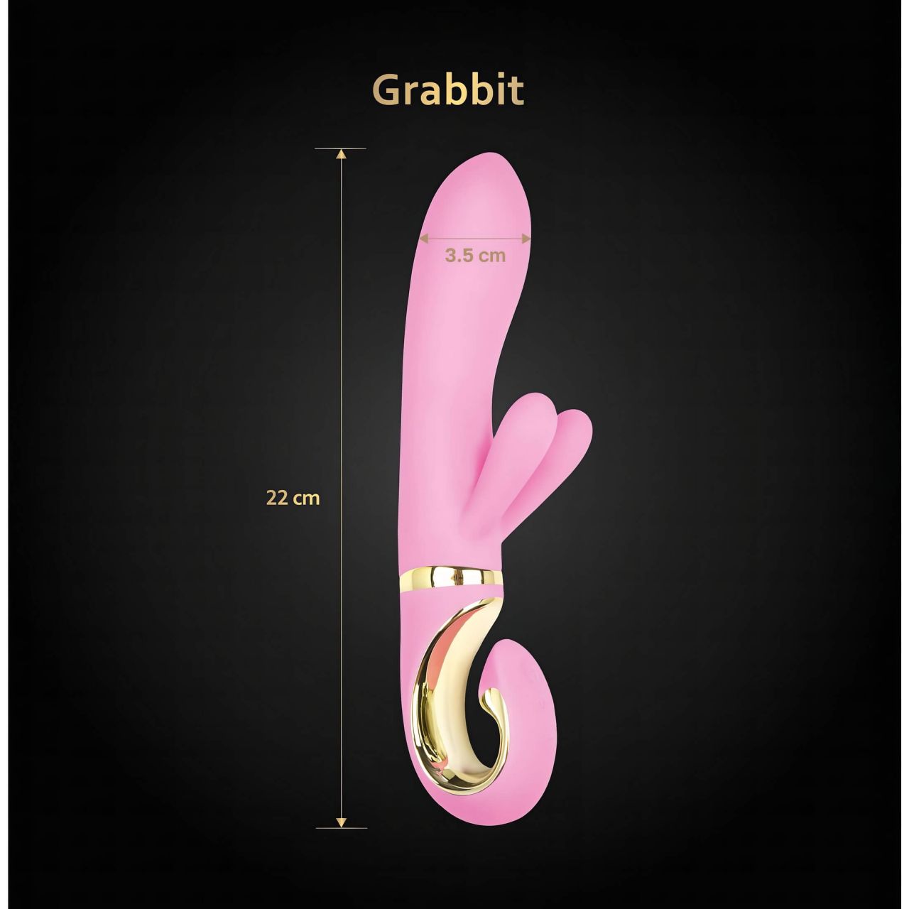 G-Vibe GRabbit - akkus, 3 motoros G-pont vibrátor (pink) G-Vibe GRabbit - akkus, 3 motoros G-pont vibrátor (pink)