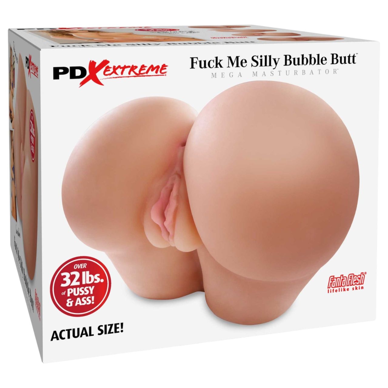 Pipedream - Fuck Me Silly Bubble Butt - popsi maszturbátor (testszínű) Pipedream - Fuck Me Silly Bubble Butt - popsi maszturbátor (testszínű)