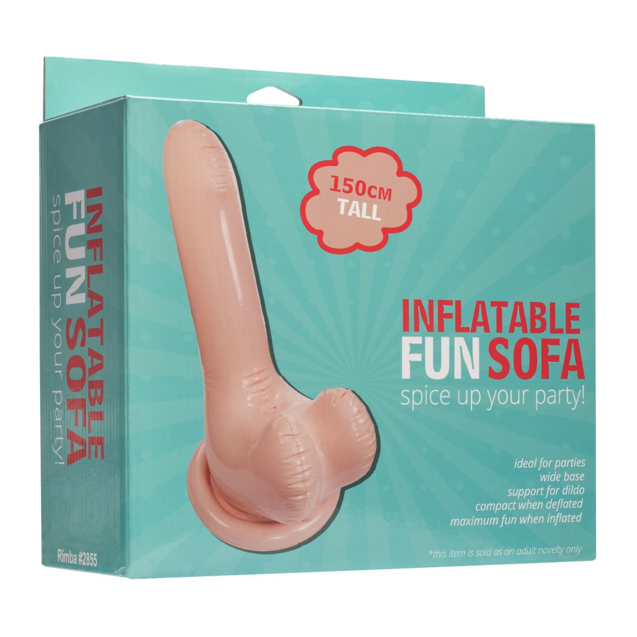 Inflatable Fun - felfújható pénisz szófa - 66cm Inflatable Fun - felfújható pénisz szófa - 66cm