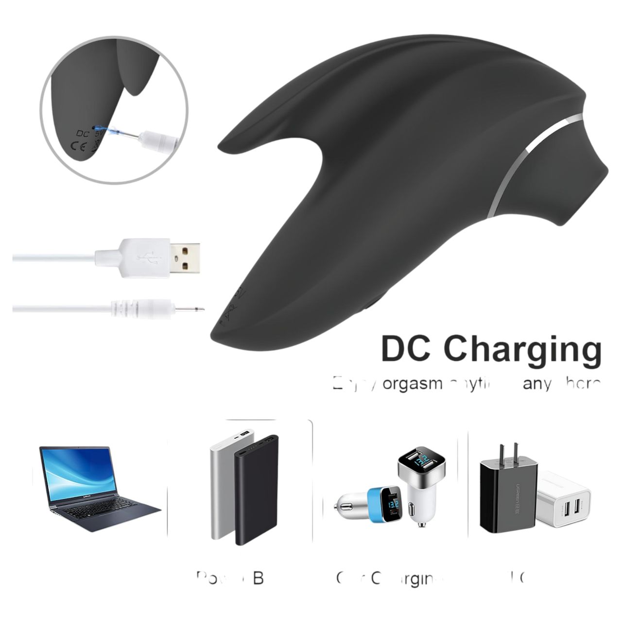 AlvUp - léghullámos csikló izgató vibrátor (fekete) AlvUp - léghullámos csikló izgató vibrátor (fekete)