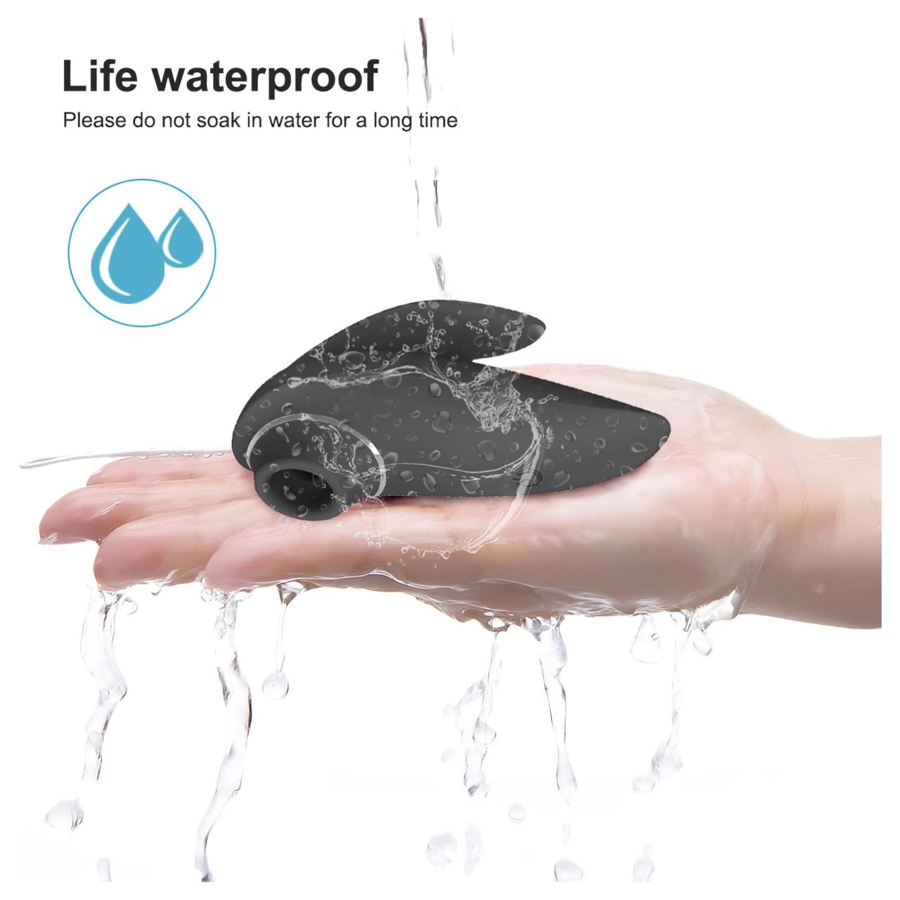 AlvUp - léghullámos csikló izgató vibrátor (fekete) AlvUp - léghullámos csikló izgató vibrátor (fekete)