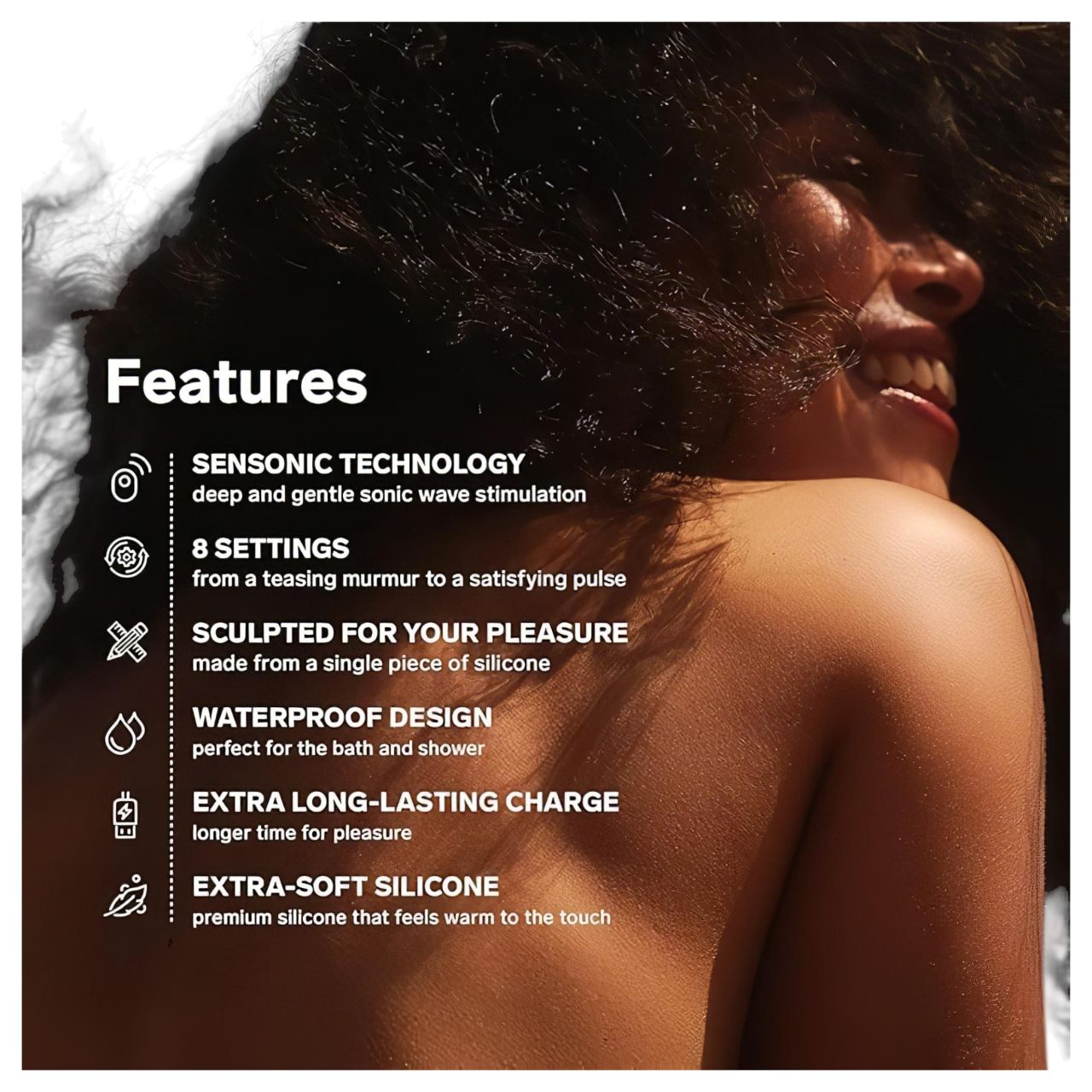 LELO Sona - hanghullámos csiklóizgató (pink)