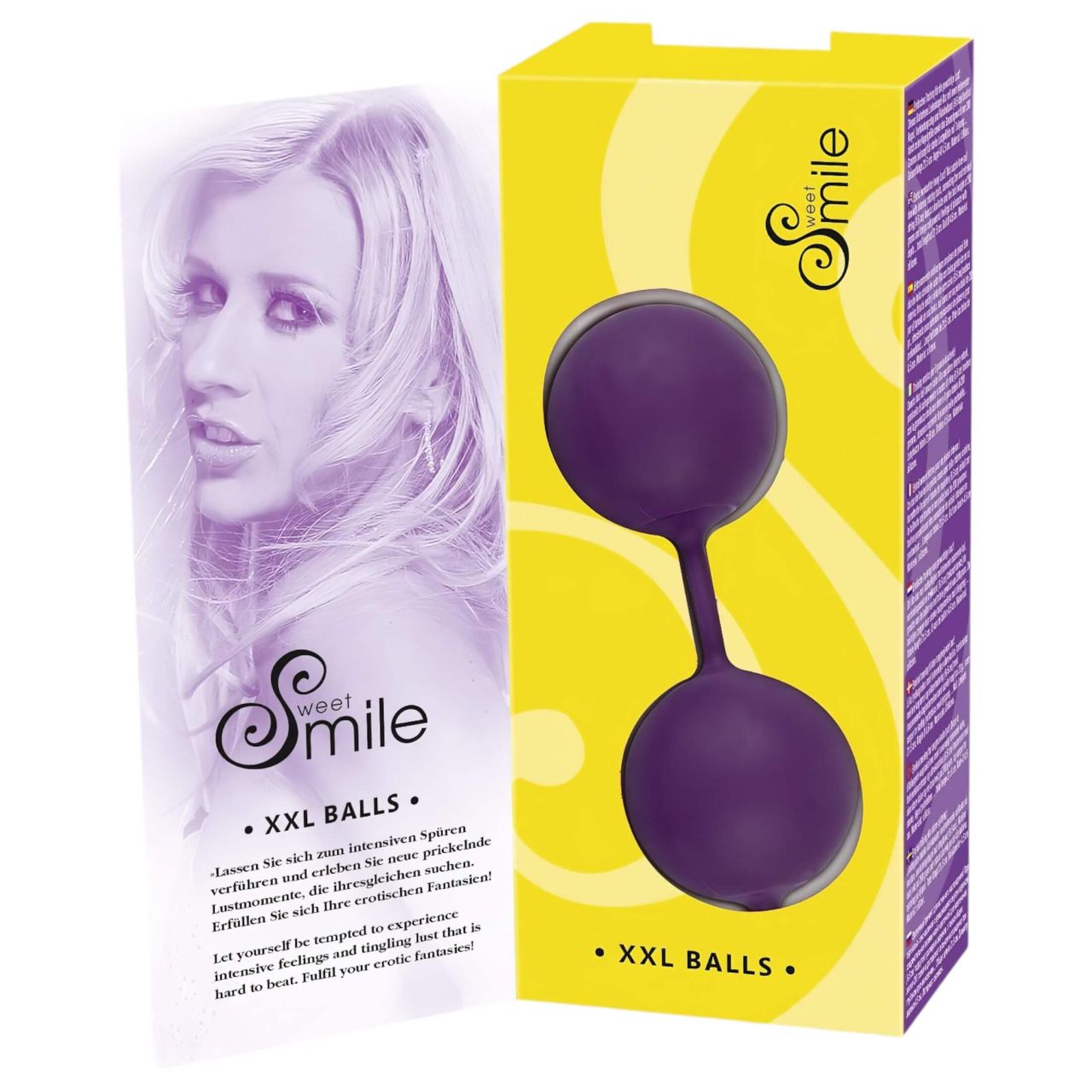 SMILE XXL Balls - óriás gésagolyó (lila) SMILE XXL Balls - óriás gésagolyó (lila)