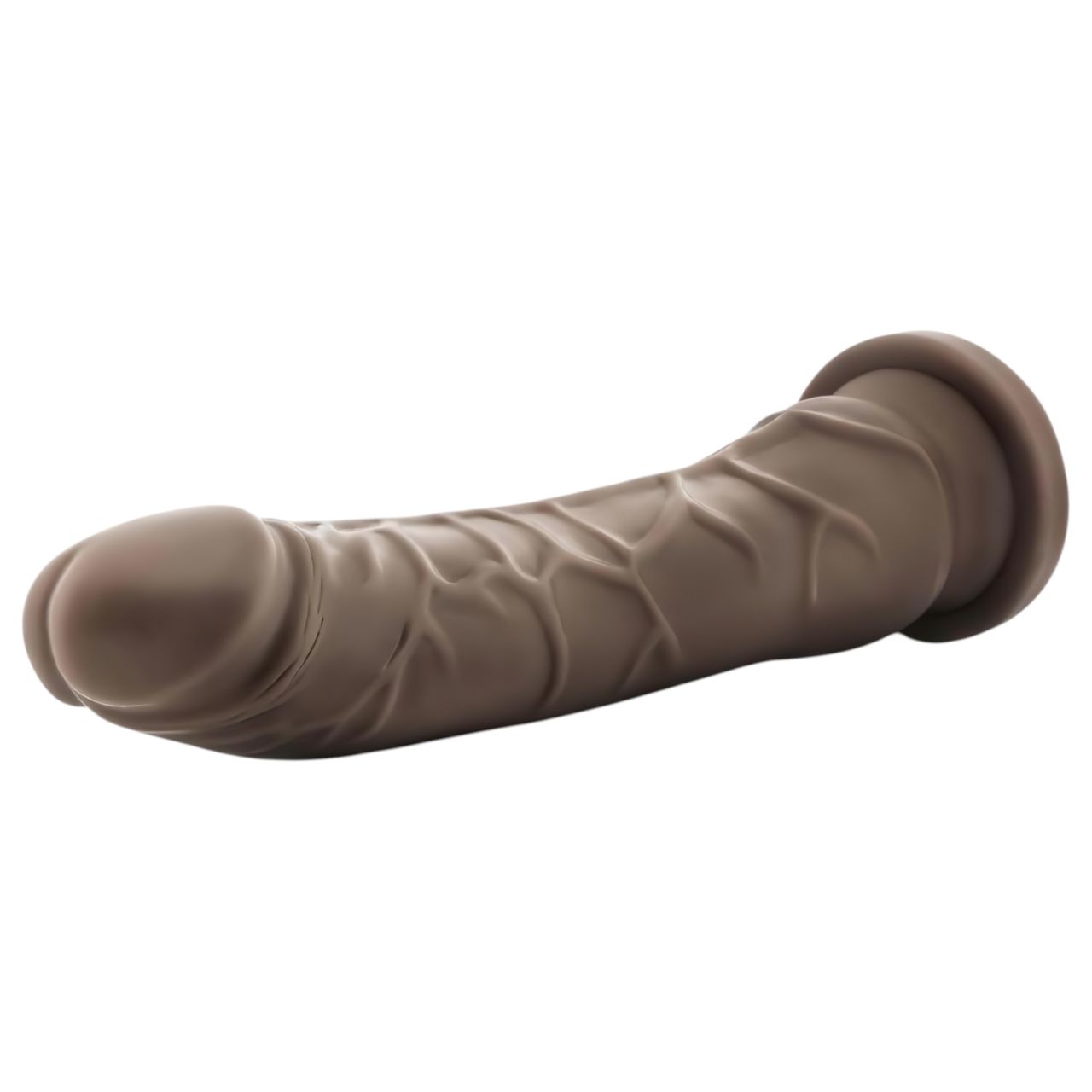 Dr. Skin 8,5 - tapadókorongos élethű dildó (barna, 20,5 cm) Dr. Skin 8,5 - tapadókorongos élethű dildó (barna, 20,5 cm)
