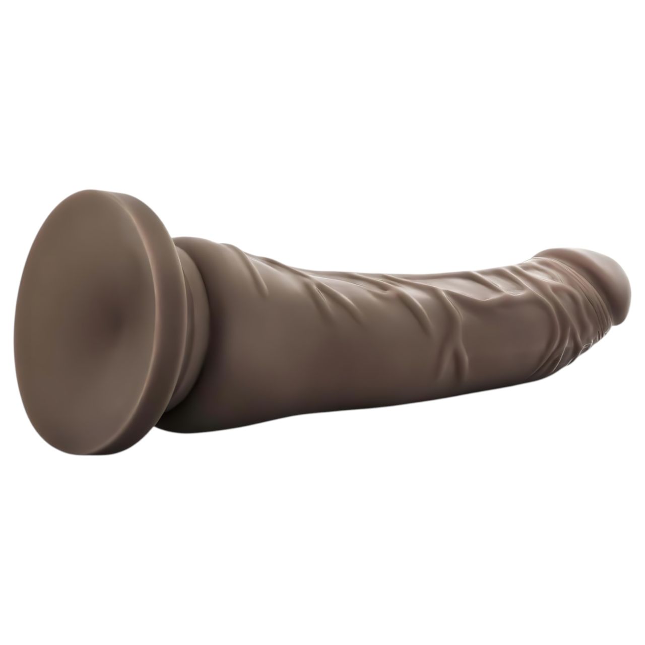 Dr. Skin 8,5 - tapadókorongos élethű dildó (barna, 20,5 cm) Dr. Skin 8,5 - tapadókorongos élethű dildó (barna, 20,5 cm)