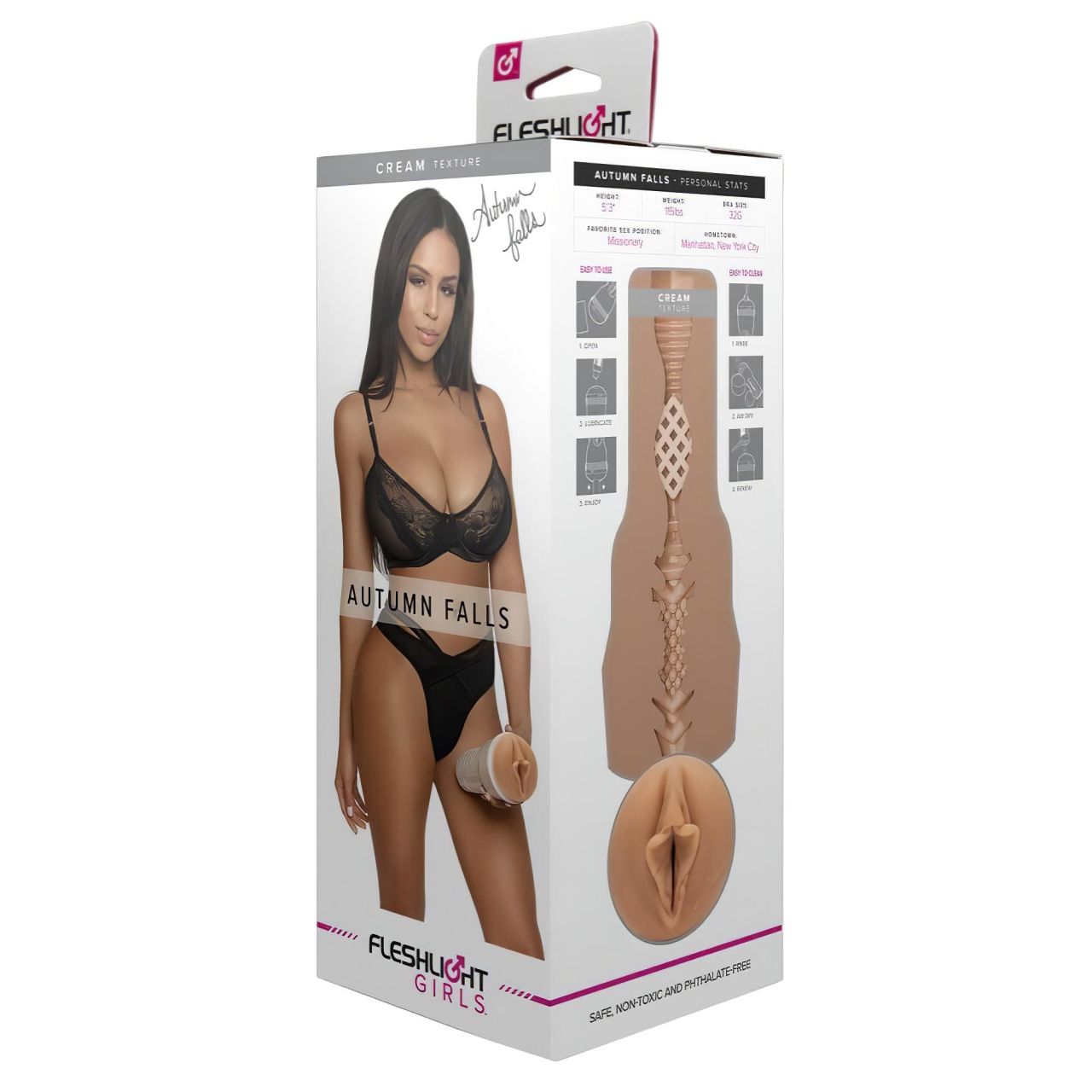 Fleshlight Autumn Falls Cream - élethű vagina maszturbátor (testszínű) Fleshlight Autumn Falls Cream - élethű vagina maszturbátor (testszínű)