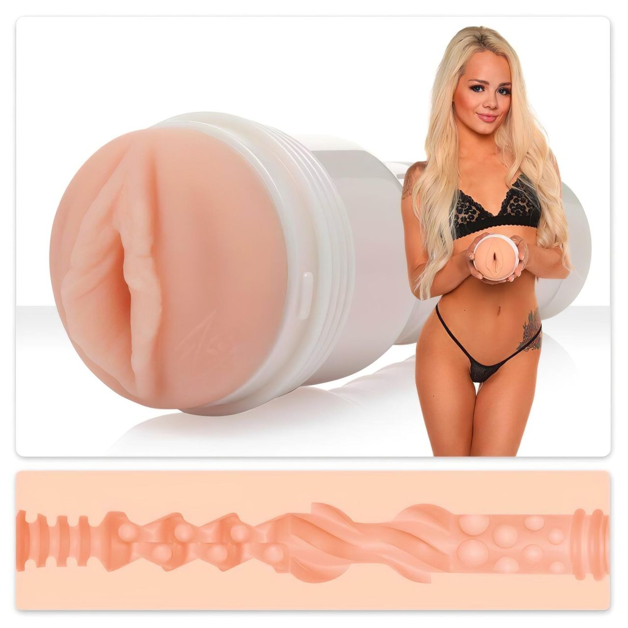 Fleshlight Elsa Jean Tasty - vagina Fleshlight Elsa Jean Tasty - vagina