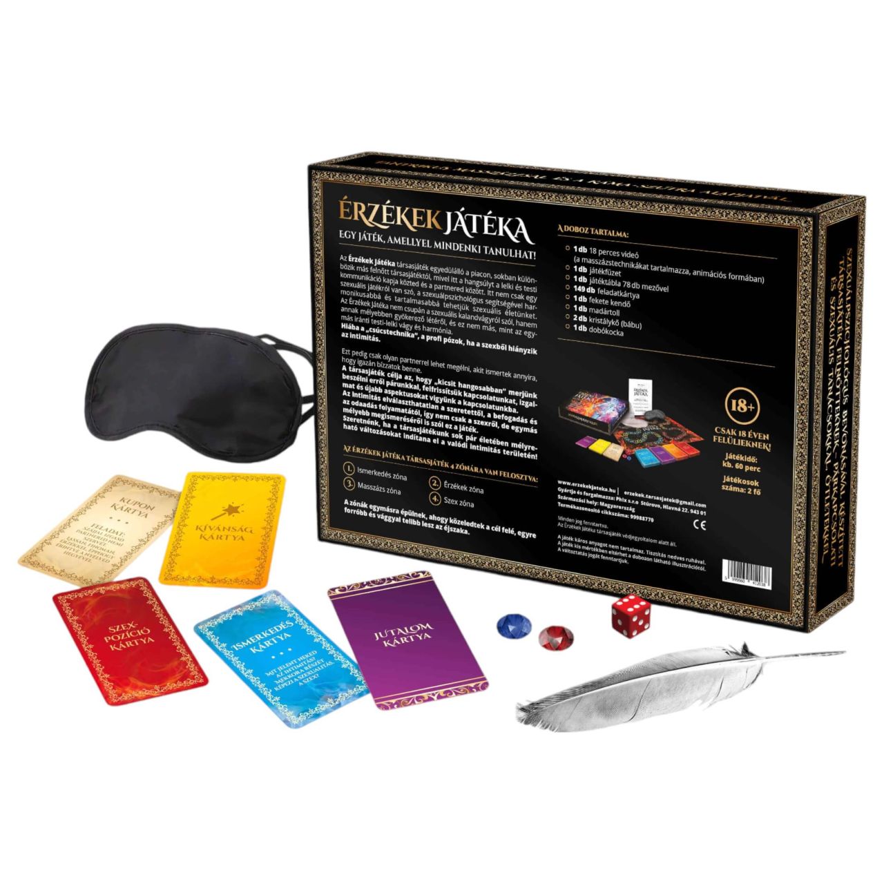 Érzékek Játéka - felnőtt szex társasjáték Érzékek Játéka - felnőtt szex társasjáték