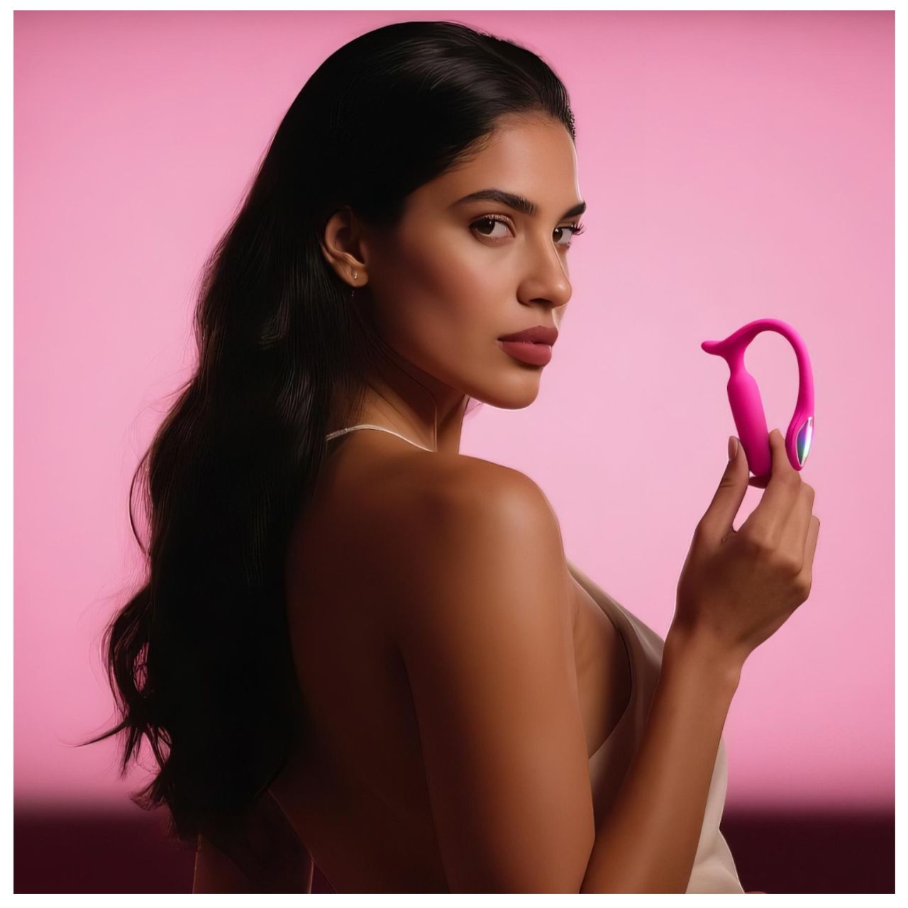 Lovense Lush Anal - App-vezérelt análvibrátor, LED-es - pink Lovense Lush Anal - App-vezérelt análvibrátor, LED-es - pink
