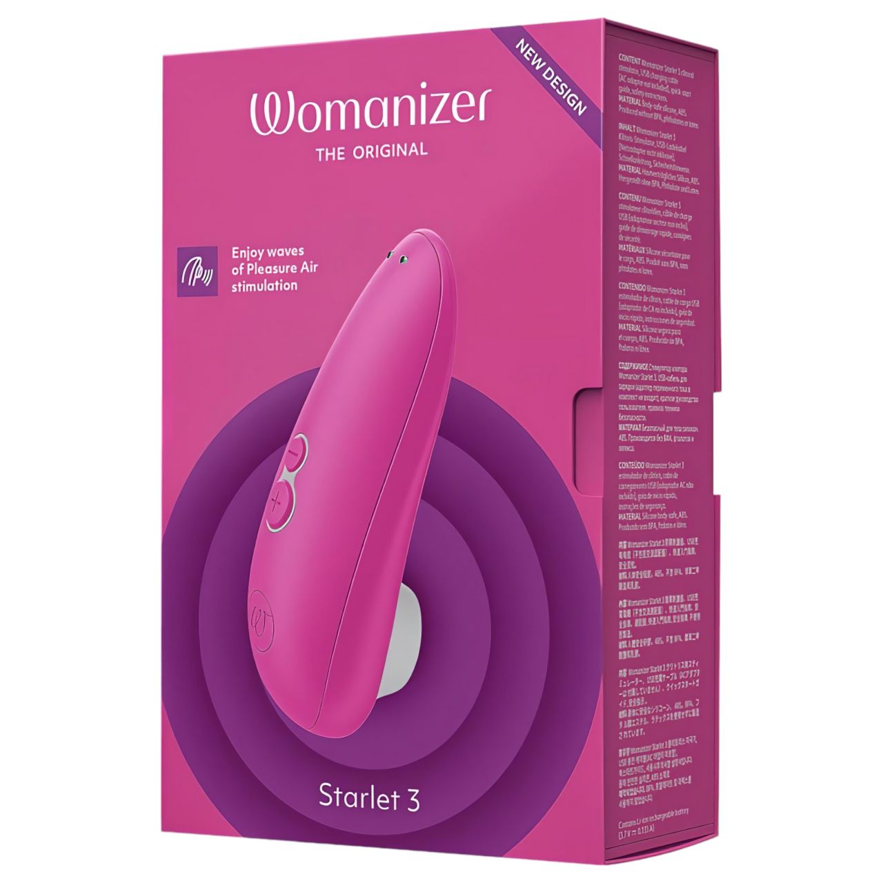 Womanizer Starlet 3 - léghullámos csiklóizgató (pink) Womanizer Starlet 3 - léghullámos csiklóizgató (pink)