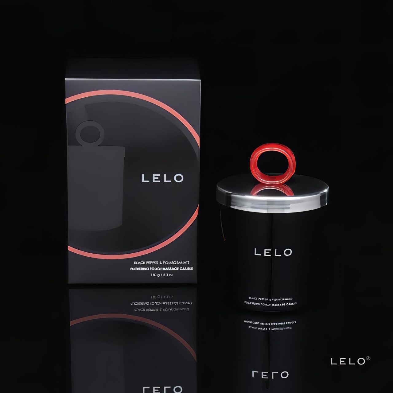 LELO masszázsgyertya - gránátalmás-feketebors (150 g)