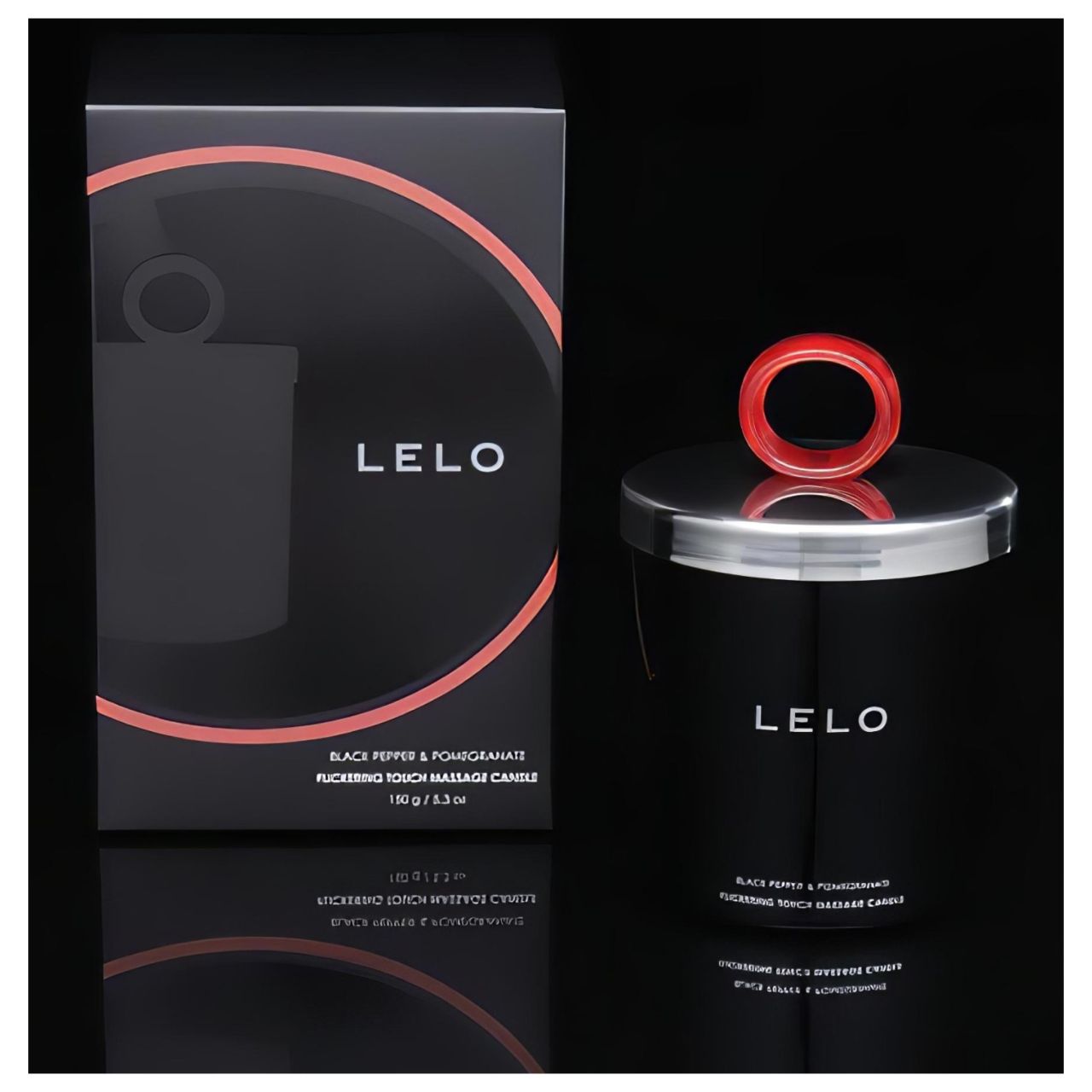 LELO masszázsgyertya - gránátalmás-feketebors (150 g) LELO masszázsgyertya - gránátalmás-feketebors (150 g)