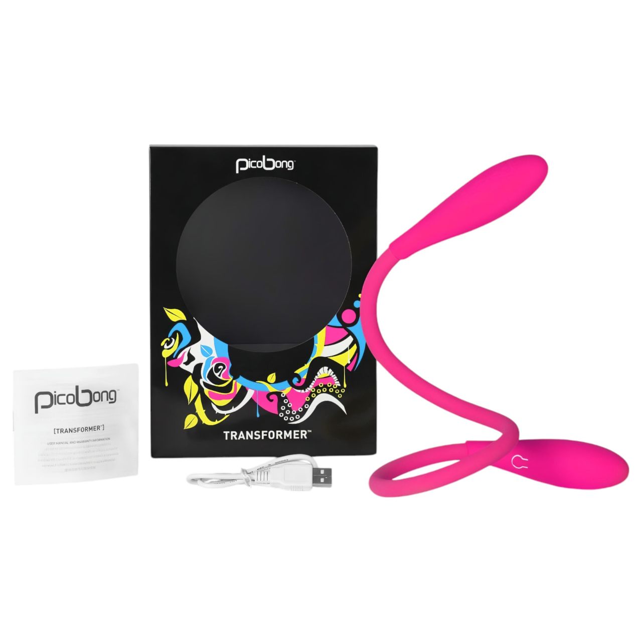 / Picobong Transformer - vízálló unisex vibrátor (pink)