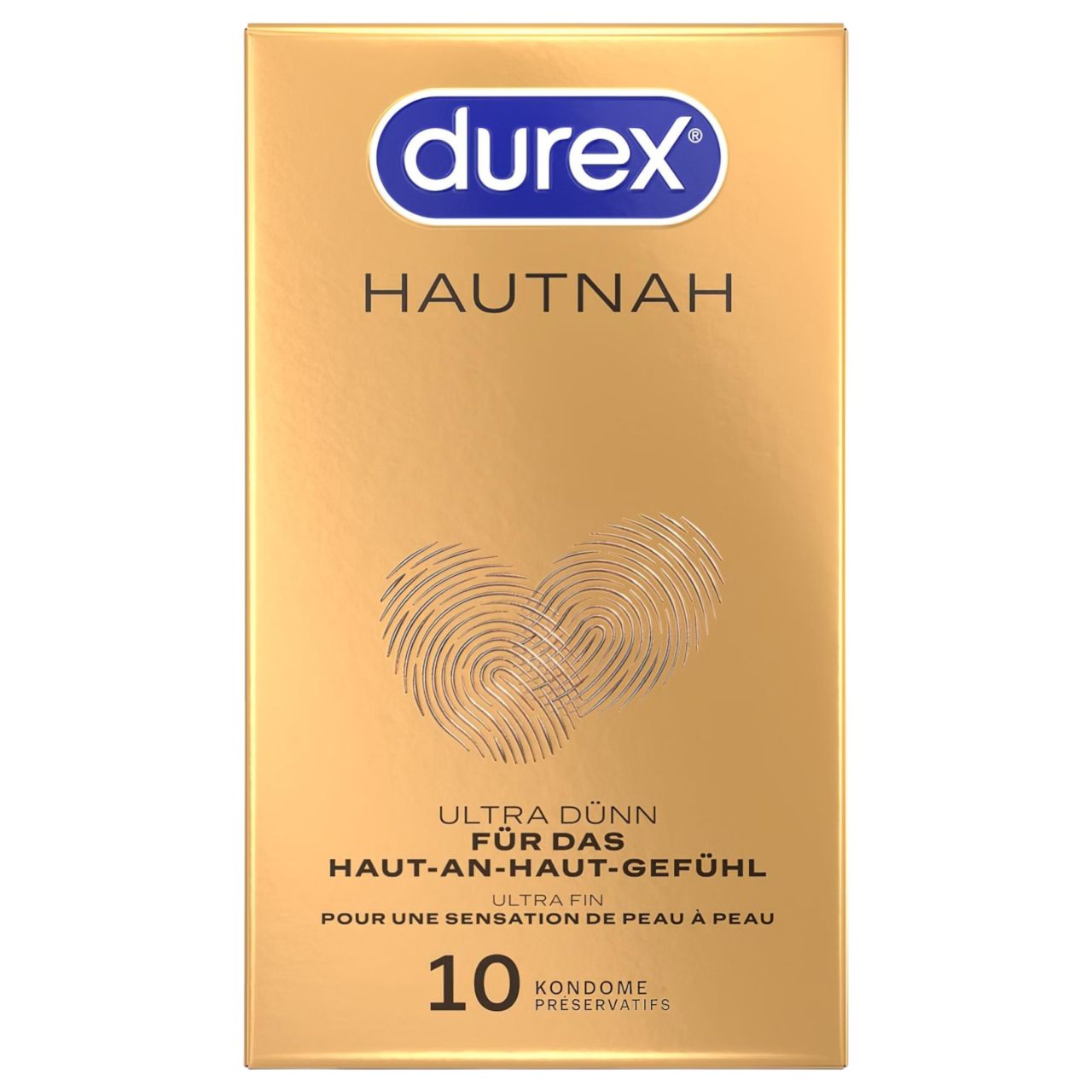 Durex Hautnah - extra vékony óvszer (10db)